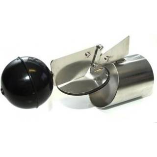 HF rustfrit tilbageløbsstop til PVC/beton 110 mm