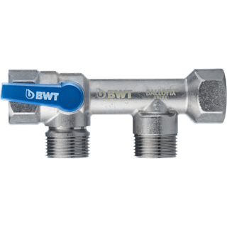 BWT Multiblok 3/4" Ventil med indbygget bypass, kontraventiler
