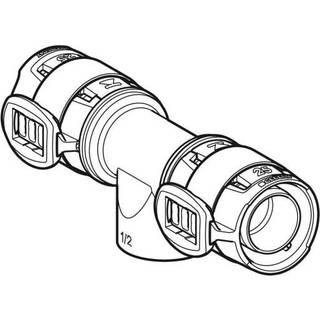 Geberit Flowfit T-Stykke Muf 63-1/2"-63