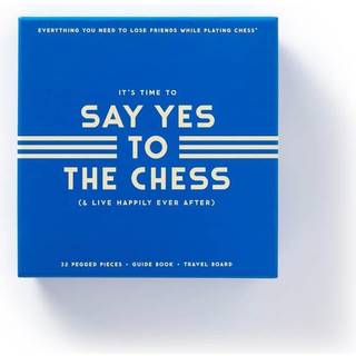 Say Yes To the Chess Game Set
