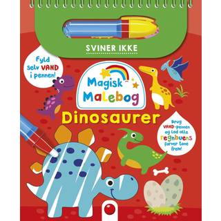 Bog, Magisk malebog: Dinosaurer