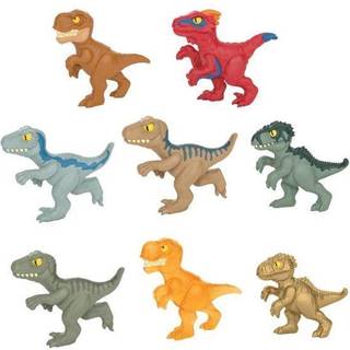 Goo Jit Zu Jurassic STRETCH Minis 8 Pack Goo jit zu elastisk Figur DC 42535
