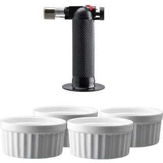 Fire Bryleset Creme Brulee 5 delar Dorre White 8,5 x 5 cm