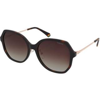 Polaroid PLD 6177/G/S 086/LA 57 Solbriller Kvinder Tortoiseshell - Tortoise - 57mm