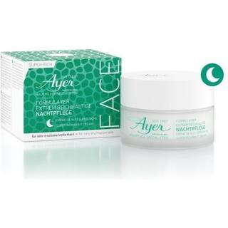 Ayer Plejebehov Fugtighed Super Rich Night Cream 50 ml (6.980,00 kr / 1 l) - 50 ml