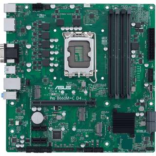 ASUS PRO B660M-C D4-CSM LGA1700 4xDIMM DDR4 TPM 4xSATA 2xM.2 1xHDMI 1xVGA 2xDP MB