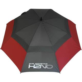 Sun Mountain UV H2NO Paraply Steel/Red