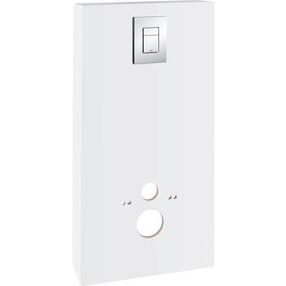 Grohe Solido Monobloc inklusiv krom betjeningsplade, hvid
