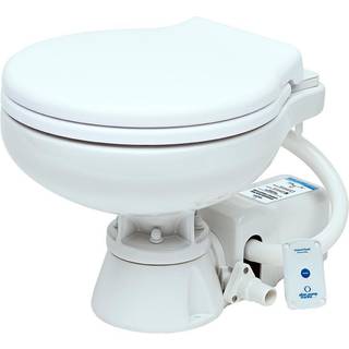 Elektrisk bådtoilet Albin EVO Comfort Low, 12 V, til søvandsfyldning + pumpe