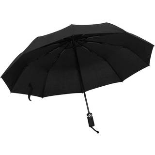 paraply 104 cm automatisk åbning og lukning sort