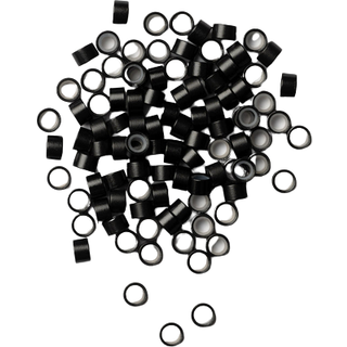 Microringe - Sort #1 ca 100 stk