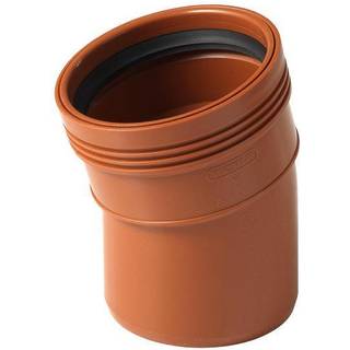 Pipelife PP-bøjning 15 gr. 110mm. EN1852