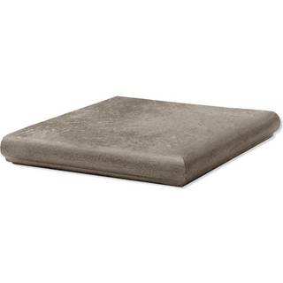 Klinker Antic Strair-Tread Corner Ljusgrå Matt 33x33 cm