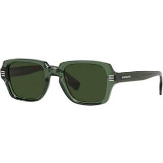 Burberry Mand BE4349 ELDON 394671 Solbriller Acetat Grøn Grøn Firkantet Normal