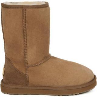 Just Sheepskin Just Sheepskin Brown Ladies Short Classic Boots