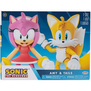 Sonic the Hedgehog - Amy & Tails 10cm 2-pak