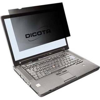 Dicota 2-Way Privacy Skærmbeskyttelse til Laptop 15.6" (16:9) | Sort