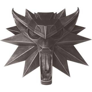 Witcher 3 Wild Hunt Wolf Wall Sculpture 15 x 15 cm