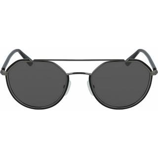Calvin Klein Unisex CKJ20301S 001 Solbriller Metal Sort Grå Rund Normal