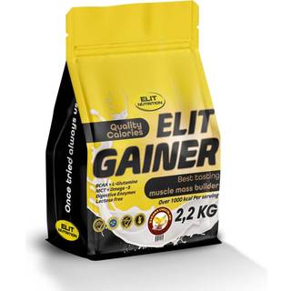 Elit Nutrition Gainer - Lactose Free, 2 kg (Banana Chocolate)