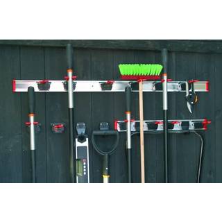 Redskabsholder sæt med skinne Bruns 50 cm