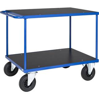 Flexi 330 bordvogn, 100x70x89, Blålakeret stål