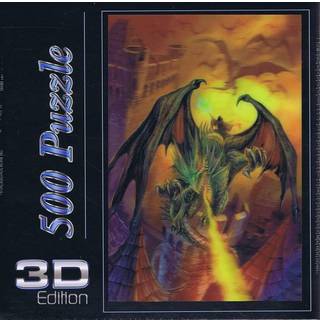Drachenturm, 3D - 500 brikker
