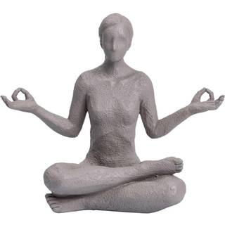 Yoga Lotus, Grå H.20cm/L.23cm