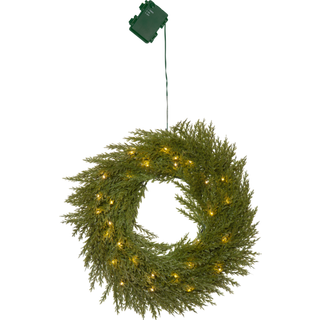 Star Trading - Wreath Thuja - 45 cm - Grøn