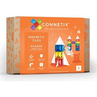 Connetix Magnetsæt - 40 stk - Rainbow Expansion