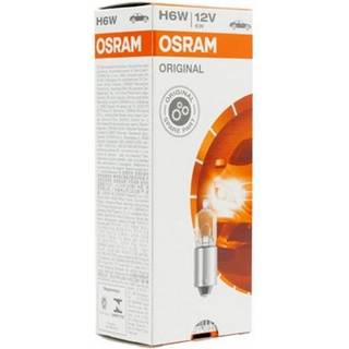 Osram Original - Metal Base - H6W Extra Light Lamp