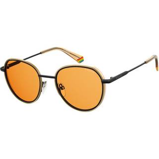 Polaroid PLD 6114/S 40G/HE 51 Solbriller Mænd Black - Orange - 51mm