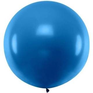 1 stk Kæmpe navy blå ballon - 1 meter