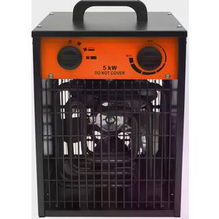 Home It industrivarmeblæser med 3 trin, 400 volt, 5000W