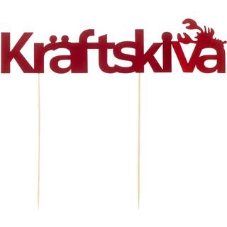 Kräftskiva kagepynt
