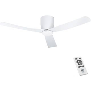 EGLO LERICI Ceiling-flush fan w.light milky