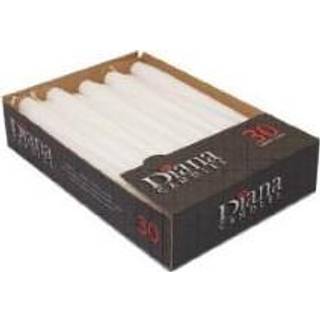 4 x Antiklys hvid 30stk