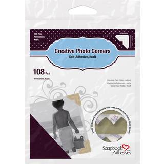 3L Photo corners Nature 108pcs - Ramme
