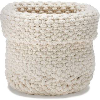 Etol Design Rope opbevaringskurv naturhvid
