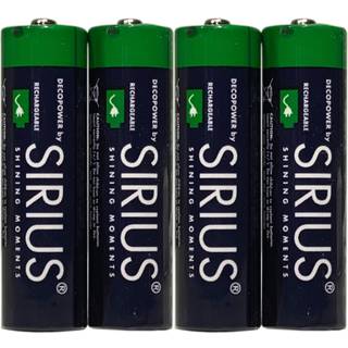AA DecoPower Genopladelige batterier, sæt á 4 stk.