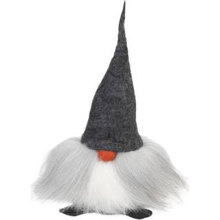 Åsas Tomtebod Verner Gnome 50 Cm Grey - Nisser & Julefigurer Uld Grå - 1017-38
