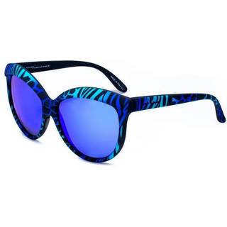 Italia Independent II 0092 ZEF.022 58 Solbriller Kvinder Blue - Blue - 58mm