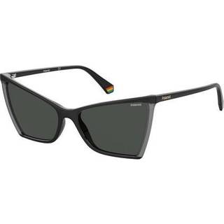 Polaroid PLD 6127/S 08A/M9 57 Solbriller Kvinder Black - Black Grey - 57mm