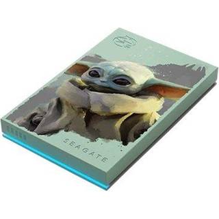 Seagate Firecuda - Grogu Special Edition - 2TB - Ekstern Harddisk - Grøn
