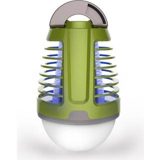 UV Myggefanger | Batteri | 3W | IP44 | Indbygget Lanterne | 70lm | Hvid