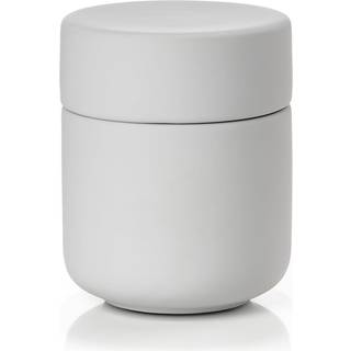 Zone Denmark Ume Krukke 2 dele - Soft Grey - 10,3cm-dia.8,3cm