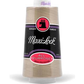Amerikansk & efird maxi-lock kegle 3000 yards-beige tr?d spole af g?rden brun