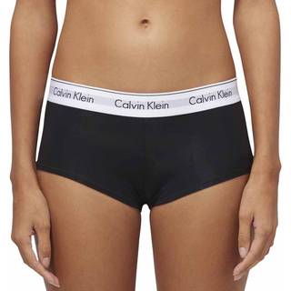 High Waisted Boxers - Modern Cotton - White - S