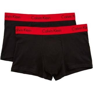 Calvin Klein Underwear Herren Trunks schwarz Baumwolle & Mix unifarben