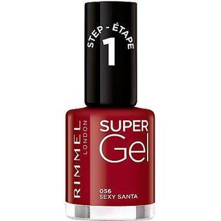 Rimmel Super Gel Geleneglelak uden UV/LED forsegling Skygge 056 Sexy Santa 12 ml - 12 ml